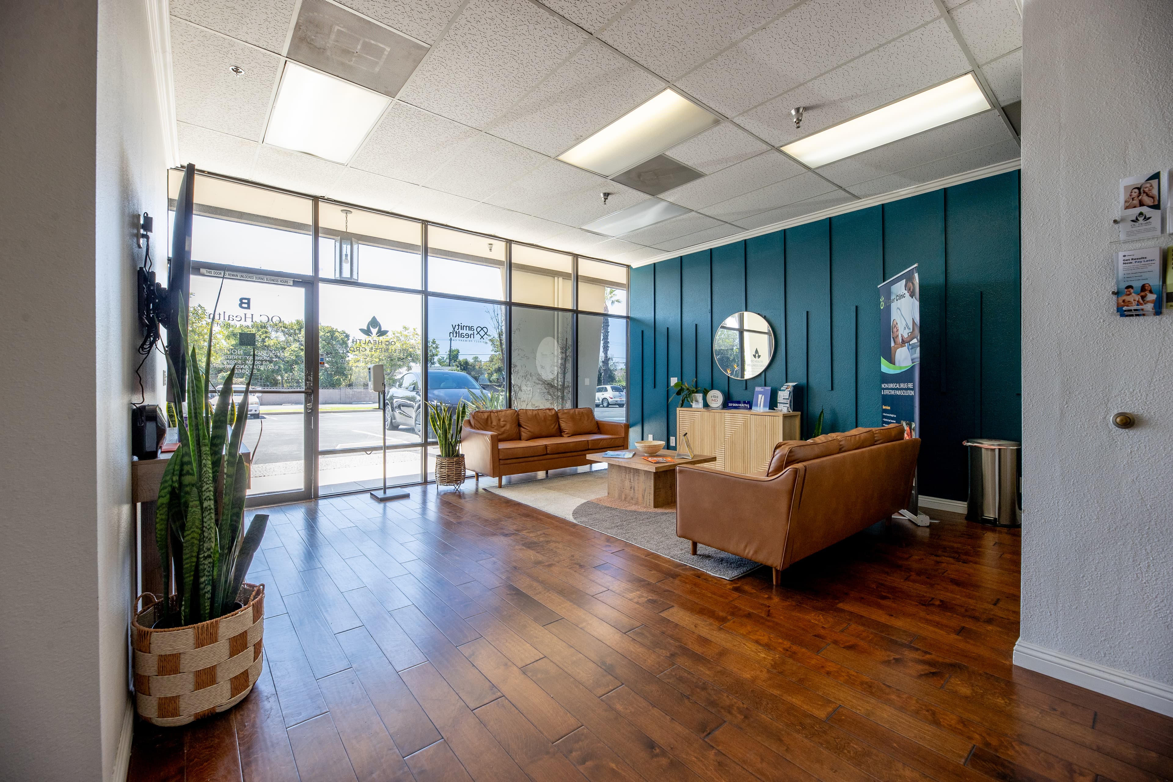 Reception at Amity Health Orange
